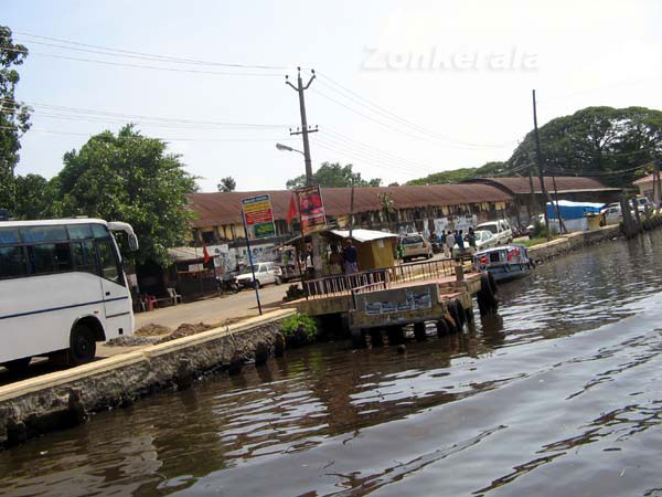 Alleppey town jetty 6142