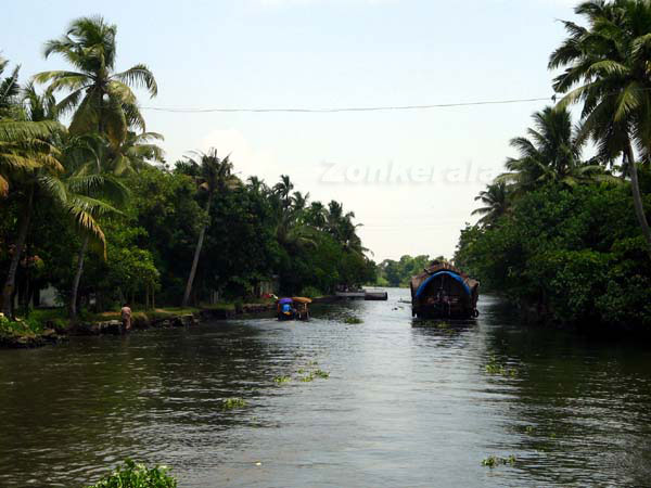 Houseboat in river 5994