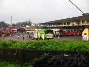 Nagambadam private bus stand kottayam