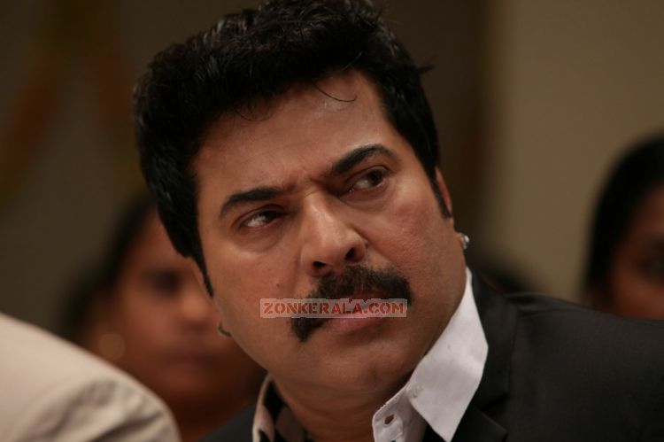 Actor Mammootty In Movie Cobra 496