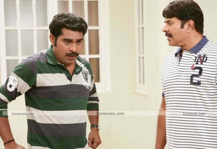 Suraaj Venjaramood And Mammootty In Doubles