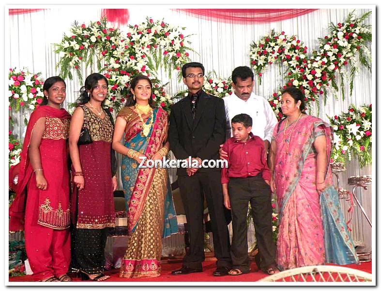 Karthika Merin Wedding Reception At Kakkanad 2