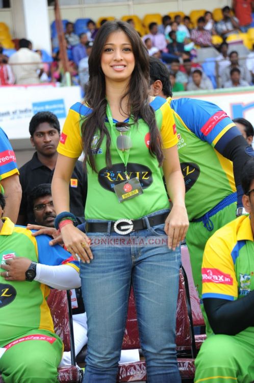 Actress Lakshmi Rai At Kerala Vs Bengal Match 500